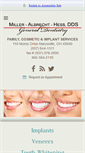 Mobile Screenshot of moreydental.com